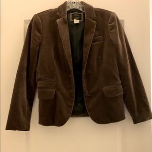 J Crew Velvet Jacket